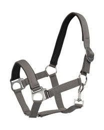 4Horses Stallhalfter Sofia aus Neopren für Ponys in Grau – Bild 1 von 2