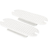 Produktbild von 4Horses Steigbügeleinlagen Fillis aus Gummi in Weiß 11cm