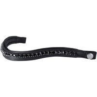 Produktbild von 4Horses Stirnband Verona aus Leder in Schwarz