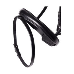 4Horses Trense Mailand aus Leder inklusive Zügel für Pferde – Bild 1 von 8