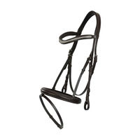 Produktbild von 4Horses Trense Rom aus Leder inklusive Zügel für Ponys