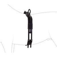 Produktbild von 4Horses Voltigiergurt für Ponys aus Leder in Schwarz