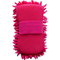 Produktbild von 4Horses Waschschwamm aus Mikrofaser in Pink/Rosa