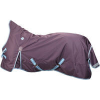 Produktbild von 4HORSES Winterdecke Davos Highneck Fleece Rot