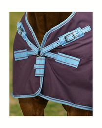 Produktbild von 4HORSES Winterdecke Davos Highneck Fleece Rot 100 g