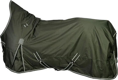 4Horses Winterdecke Kalmar High Neck aus Polyester in Grün 115 cm – Bild 1 von 2