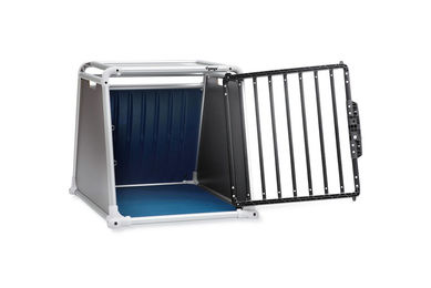 Produktbild von 4pets Dog Box ECO Transportbox für Hunde Schwarz Größe M 66x68x83,5cm