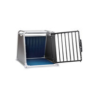 Produktbild von 4pets Dog Box ECO Transportbox für Hunde Schwarz Größe M 66x68x83,5cm