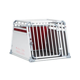 Produktbild von 4pets Dog Box Pro 4 Transportbox für Hunde in Grau Größe L