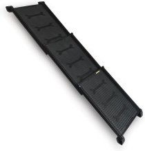 4pets EasySteps Hunderampe aus Aluminium in Schwarz – Bild 1 von 3