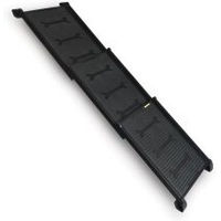 Produktbild von 4pets EasySteps Hunderampe aus Aluminium in Schwarz