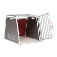Produktbild von 4pets Hundetransportbox ECO 3 L aus Kunststoff Grau