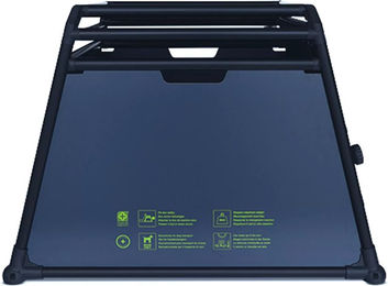 4Pets Pro 3 Noir Autobox Transportbox Schwarz Medium – Bild 1 von 2