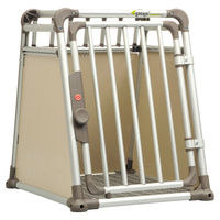Produktbild von 4pets Transportbox Dog Box ComfortLine Two aus Aluminium in Beige Größe S