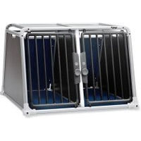 Produktbild von 4pets Transportbox EcoLine Twentytwo Hundetransportbox aus Kunststoff Schwarz 96,5x93,5x66 cm