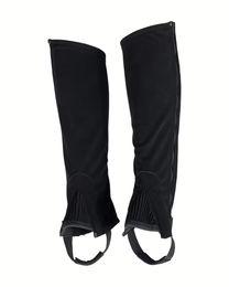 Produktbild von 4RIDERS Chaps Basic Kids Reithosen aus Polyester Schwarz Größe M-L