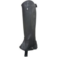 Produktbild von 4Riders Chaps Classic Leder Chaps Unisex Schwarz XS