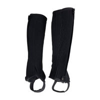 Produktbild von 4Riders Chaps Comfort Kinder Reithosen Schwarz Größe L aus Polyester