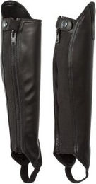 4RIDERS Chaps Diamond Kurz Chaps für Reiter Unisex Schwarz Größe M aus Polyester – Bild 1 von 2