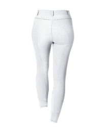 Produktbild von 4Riders Damen Reithose Lara 3 Kristall Full Grip Weiß