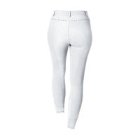 Produktbild von 4Riders Damen Reithose Lara 3 Kristall Full Grip Weiß