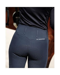 4Riders Damen Reitleggings Bordeaux mit Full Grip Silikon Vollbesatz – Bild 1 von 1
