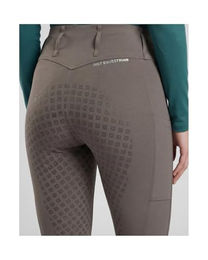 4Riders Damen Reitleggings Full Grip in Rot mit Silikon-Vollbesatz für den Reitsport – Bild 1 von 3