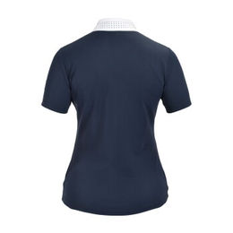 4Riders Damen Reitshirt München Kurzarm Blau Baumwolle Größe 36 – Bild 1 von 6