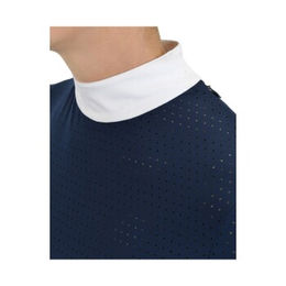 4Riders Damen Turniershirt Saint Tropez Reitshirt Blau Größe 36 – Bild 1 von 4