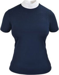 4Riders Damen Turniershirt Saint Tropez Reitshirt Blau Größe 44 – Bild 1 von 5