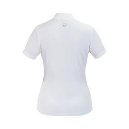 4Riders Damen Turniershirt Saint Tropez Reitshirt Weiß Größe 44 – Bild 1 von 2