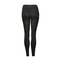 Produktbild von 4Riders Damen Winter Reitleggings Calgary Thermo Full Grip Schwarz