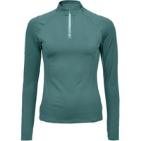 Produktbild von 4Riders Funktions-Langarmshirt Riga Reitshirt für Damen in Grün Größe L aus Polyamid