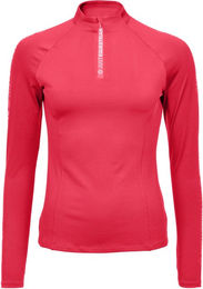4RIDERS Funktions-Langarmshirt Riga Reitshirt für Damen in Rosa/Rot – Bild 1 von 4
