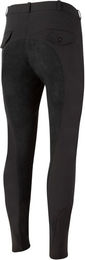 4RIDERS Herren Reithose Dublin Flex Vollbesatz Schwarz – Bild 1 von 5