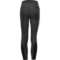 Produktbild von 4Riders Jugend Reitleggings Tokio Sport Full Grip für Kinder in Grau und Schwarz