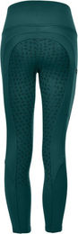 4Riders Jugend Reitleggings Tokio Sport Full Grip für Kinder in Türkis und Grün aus Polyester Größe 134-140 – Bild 1 von 3