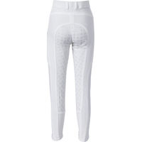 Produktbild von 4Riders Kinder-Reithose Palm Beach Full Grip Weiß Nylon Größe 146-152
