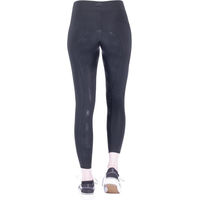 Produktbild von 4Riders Kinder Reitleggings Hampton Full Grip Schwarz Nylon Größe 146-152