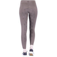 Produktbild von 4RIDERS Kinder Thermo-Reitleggings Calgary Full Grip Winter Reithose für Kids in Beige und Braun