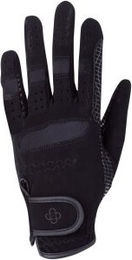 4Riders Reithandschuh Modern Light Grip aus Kunstleder Schwarz Größe L – Bild 1 von 5
