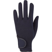Produktbild von 4Riders Reithandschuhe Active aus Kunstleder ganzjährig in Blau oder Schwarz Größe 8,5