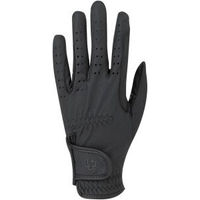 Produktbild von 4Riders Reithandschuhe Classic Grip aus Kunstleder schwarz XS