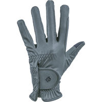 Produktbild von 4Riders Reithandschuhe Lugano Grau Unisex aus Kunststoff für ganzjähriges Reiten