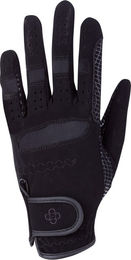 4Riders Reithandschuhe Modern Light Grip Unisex Schwarz aus Kunstleder Größe M – Bild 1 von 2