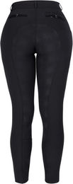 4Riders Reithose Carolina Full Grip für Damen in Weiß oder Schwarz wasserabweisend aus Nylon Größe 42 – Bild 1 von 4