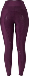 4Riders Reithose Tokio Sport Full Grip für Damen in Lila – Bild 1 von 4
