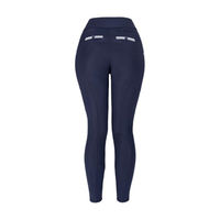 Produktbild von 4Riders Reitleggings Florida Full Grip Reithose für Damen in Blau