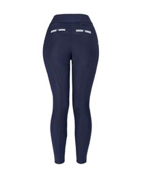4Riders Reitleggings Florida Full Grip Reithose für Damen in Blau Größe 44 – Bild 1 von 6