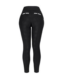 4Riders Reitleggings Florida Full Grip Reithose für Damen in Schwarz – Bild 1 von 6